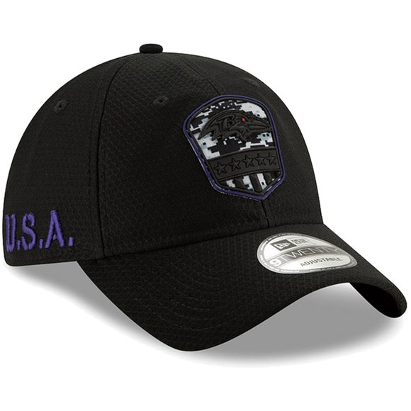 Baltimore Ravens Salute to Service New Era Beanie – The Look  Rare Mens 2019 Baltimore Ravens ALT BLACK New Era Salute To Service 9Twenty Hat